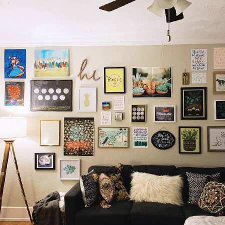 How To Create the Perfect Gallery Wall - Parabo Press