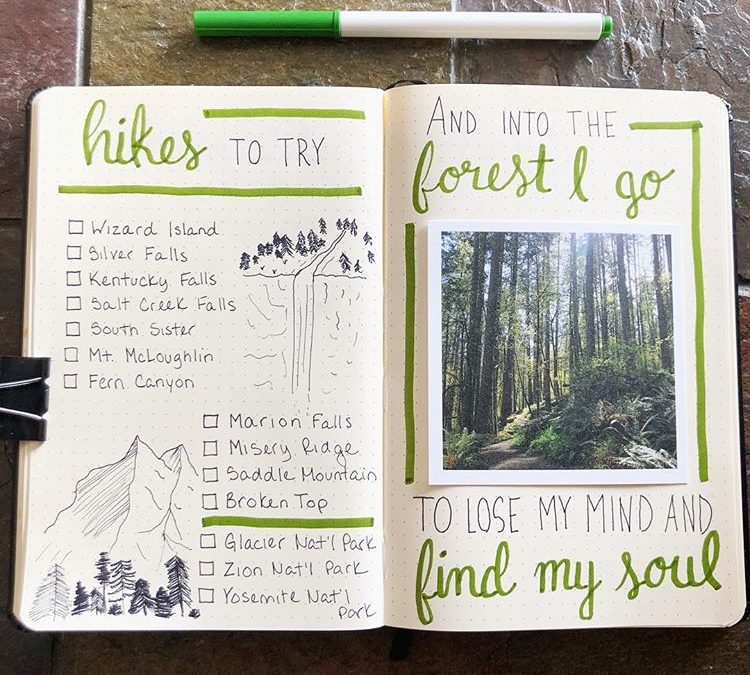 A guide on how to make a travel journal